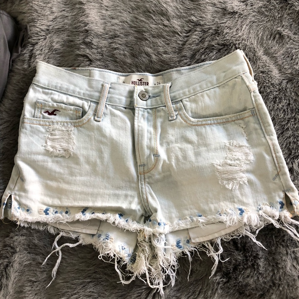 Hollister Distressed Shorts